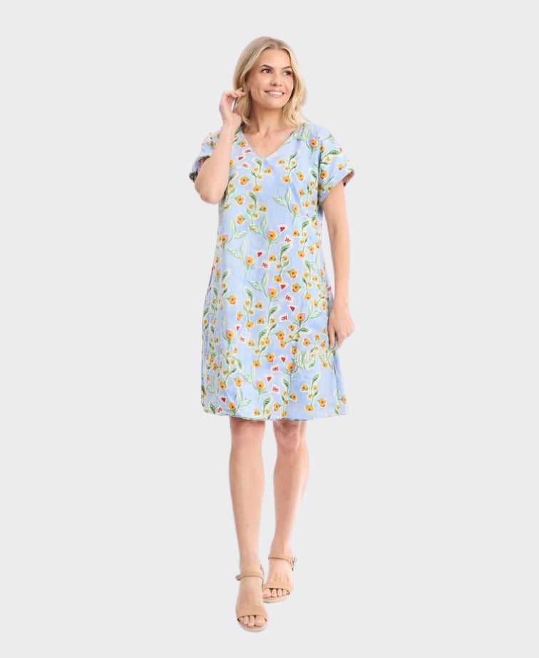 Orientique Dress Reversible S/S Sur Mer