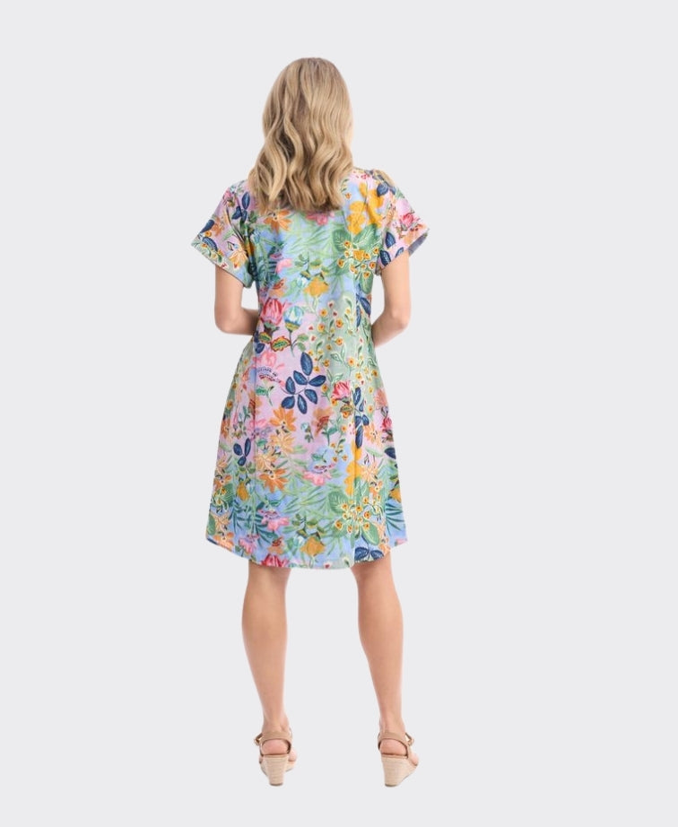 Orientique Dress Reversible S/S Sur Mer