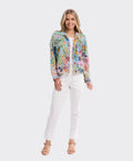 Orientique Jacket Fringe Sur Mer