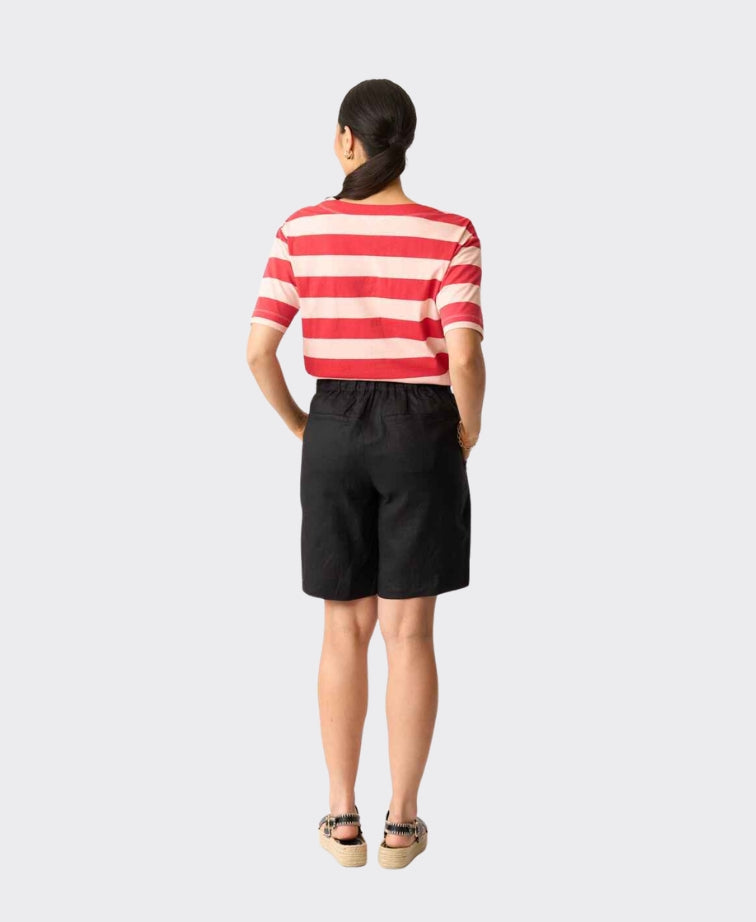 Preen Shorts Panel Pull On Linen