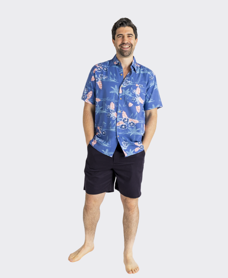 Kingston Grange Shirt S/S Bamboo Hamilton Island
