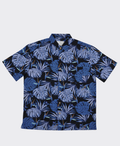 Kingston Grange Shirt S/S Bamboo Midnight Palms