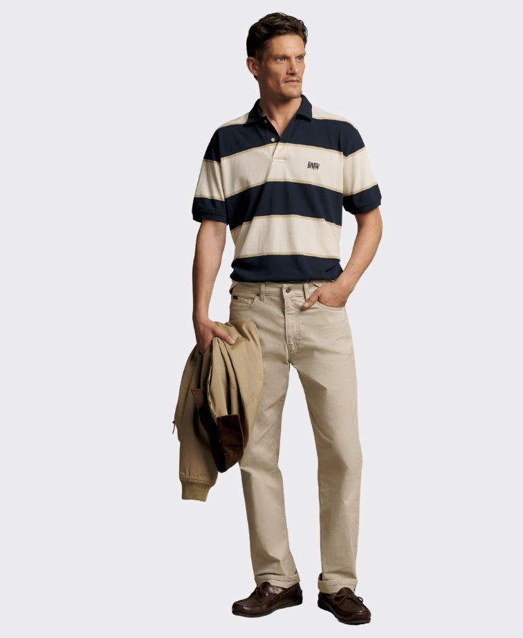 RMW Balmain Stripe Polo