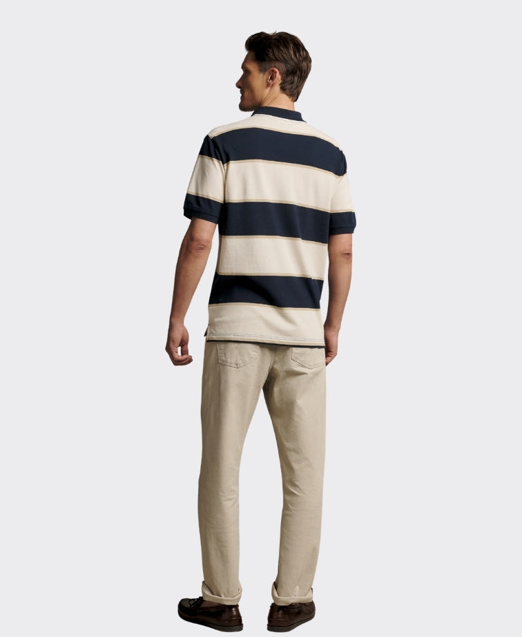 RMW Balmain Stripe Polo