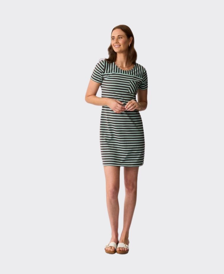 Charlie Jane Dress Milford Stripe