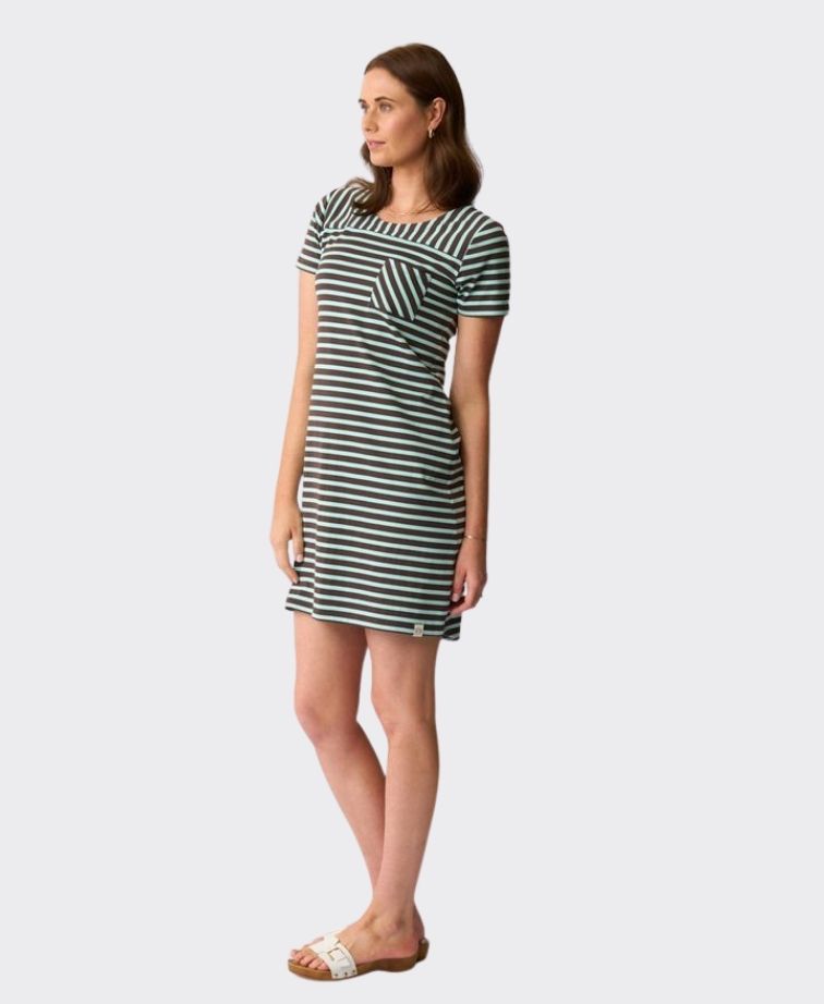 Charlie Jane Dress Milford Stripe
