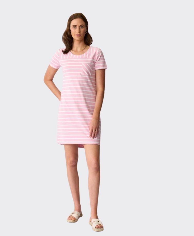 Charlie Jane Dress Milford Stripe