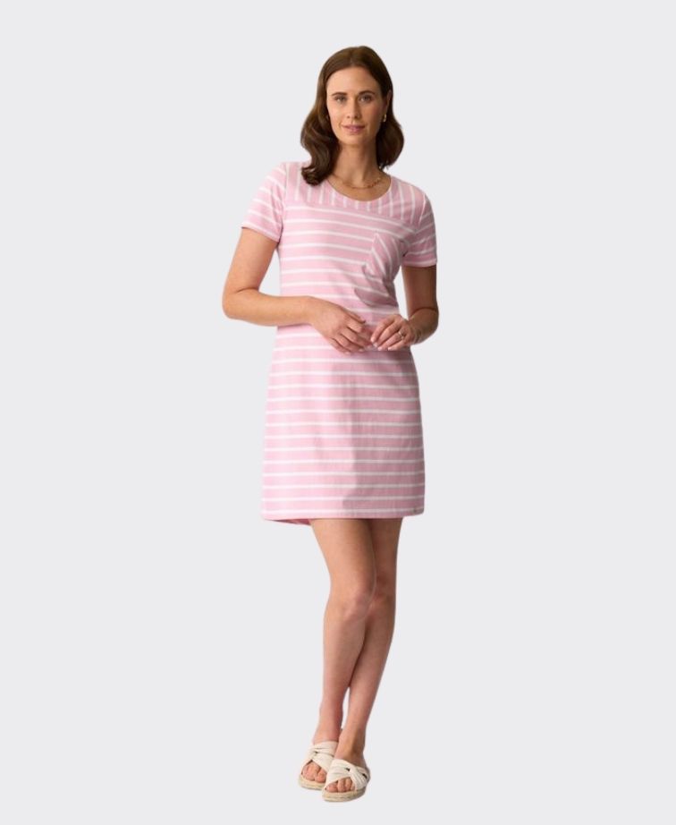 Charlie Jane Dress Milford Stripe