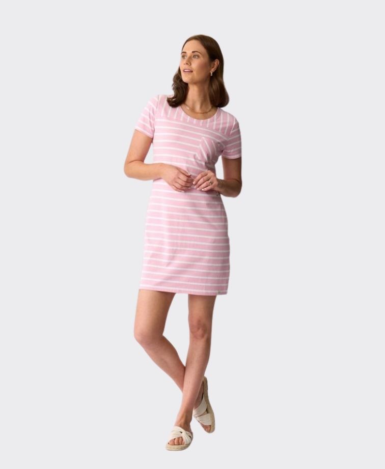 Charlie Jane Dress Milford Stripe