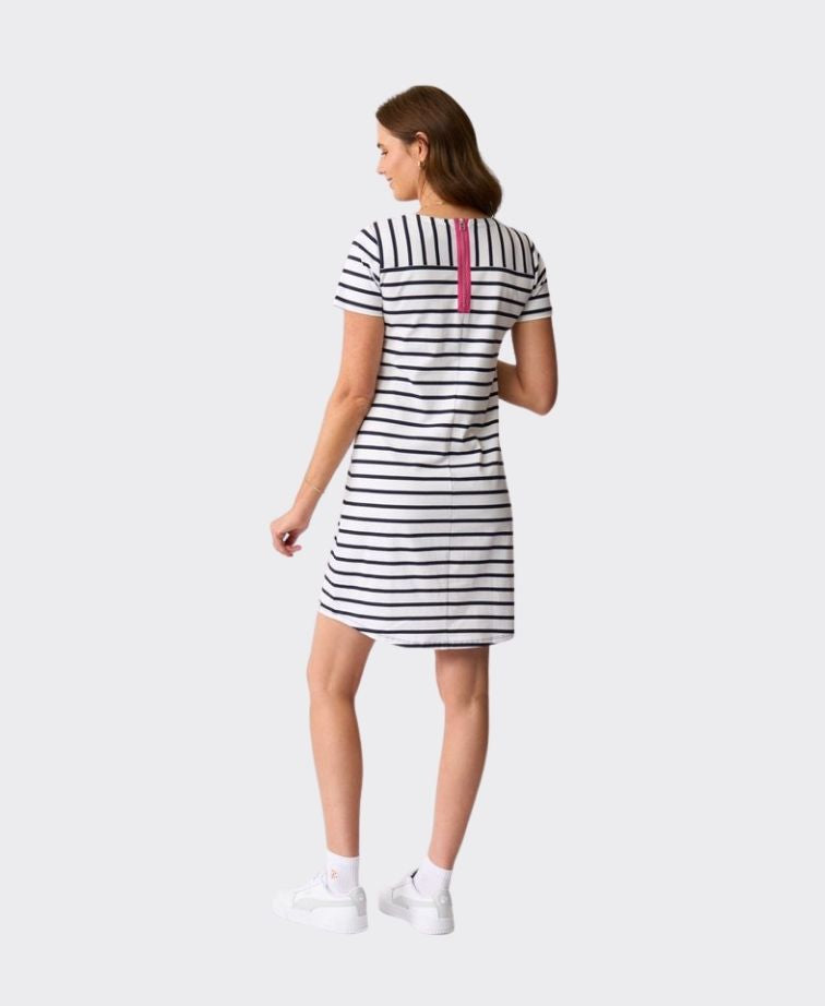 Charlie Jane Dress Milford Stripe