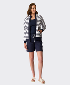 Charlie Jane Sweater Stripe Featherson Zip