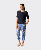 Esplanade Top Wide Neck Elbow Sleeve