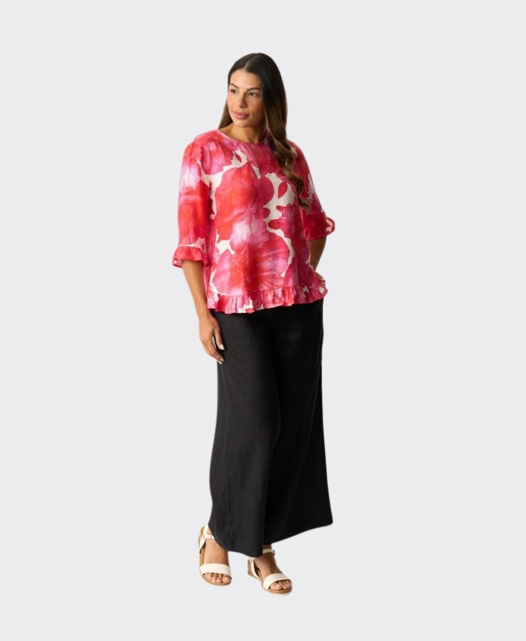 Foil Top Scoop Hem