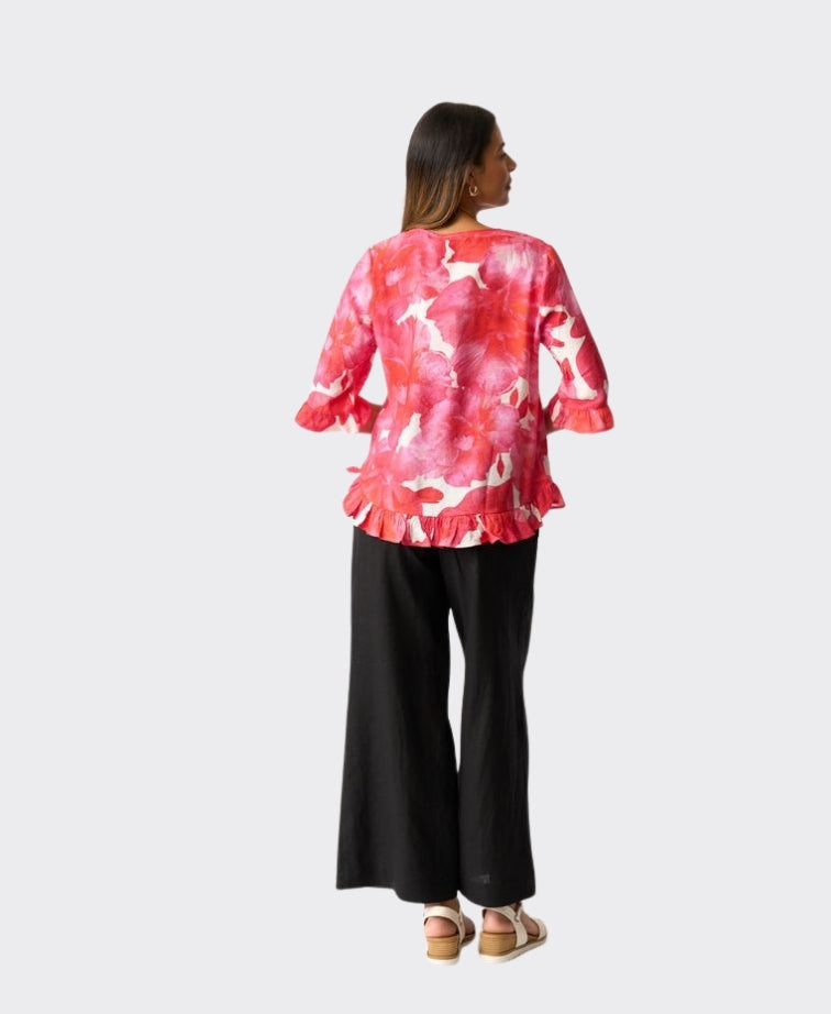 Foil Top Scoop Hem