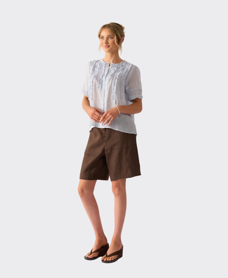 Foil Shorts Perfect Pair Linen