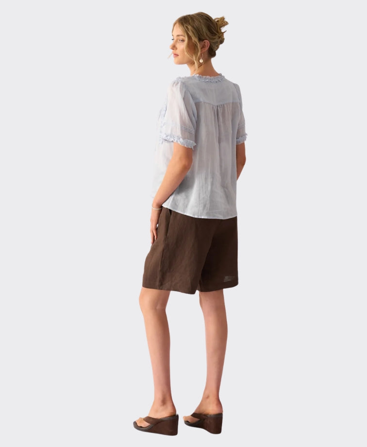 Foil Shorts Perfect Pair Linen