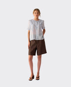 Foil Shorts Perfect Pair Linen