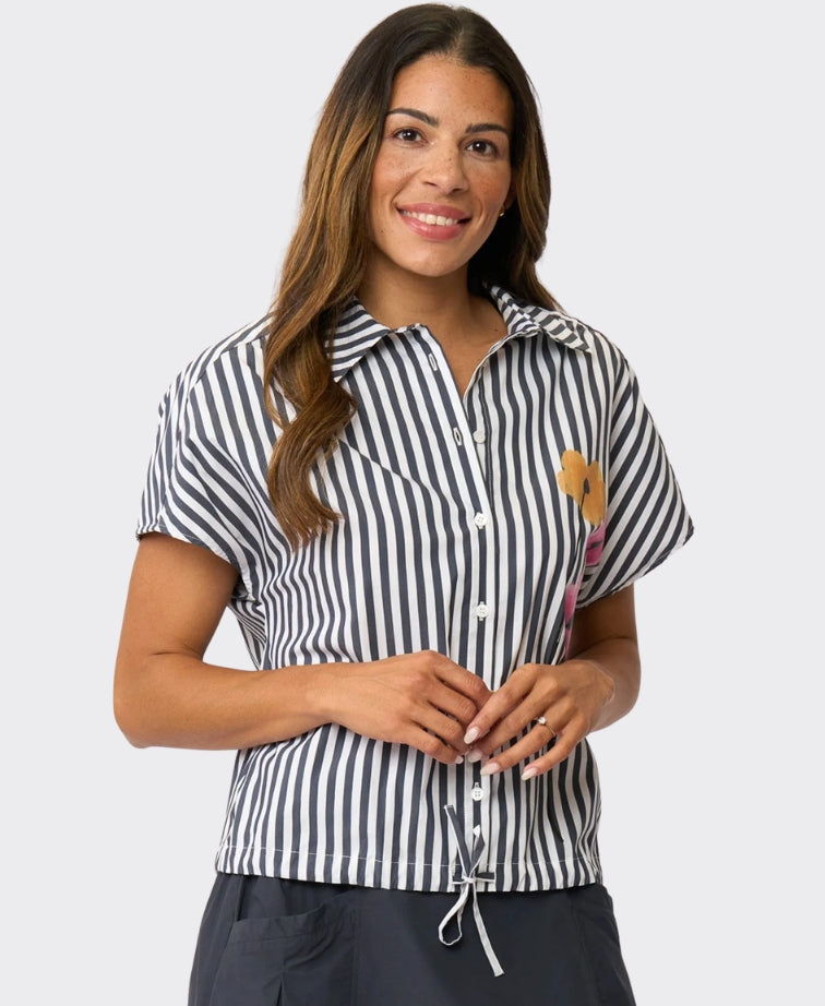 Foil Shirt Fresh Pick Stripe