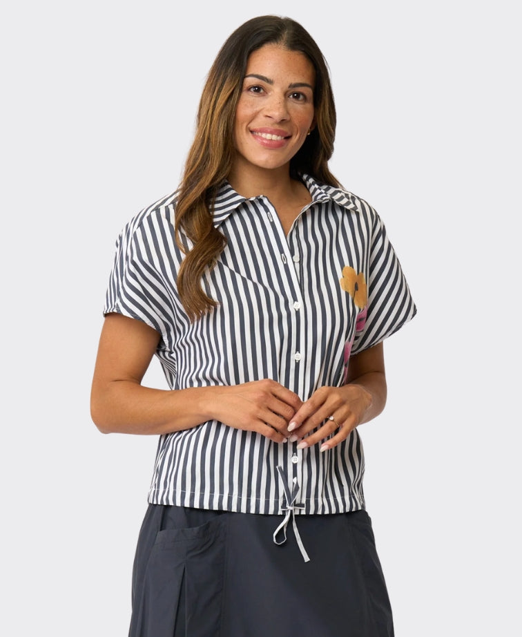 Foil Shirt Fresh Pick Stripe