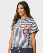 Foil Shirt Fresh Pick Stripe