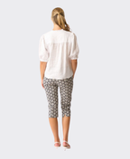 Esplanade Pant 3/4 Cotton/Nylon Printed
