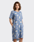 Preen Dress Back Pleat Linen