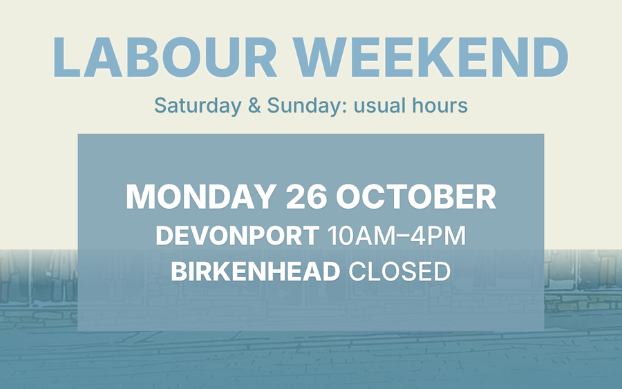 Labour Weekend opening hours