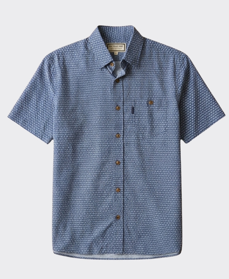 Portobello Rd Shirt S/S Diamond Print