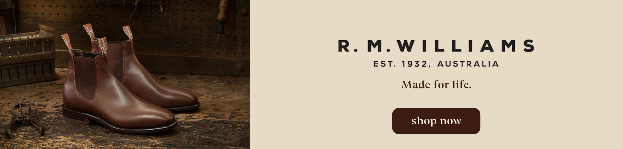 RM Williams Banner