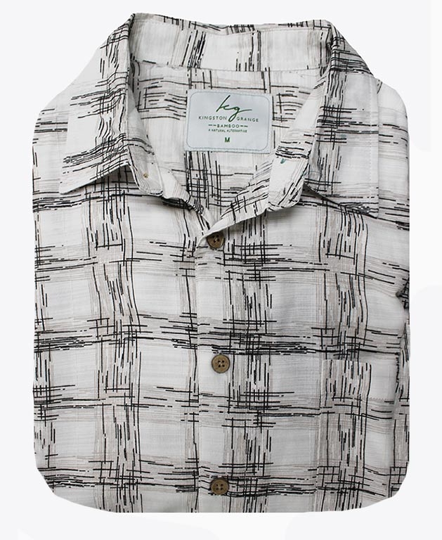 Kingston Grange Shirt S/S Bamboo BrandsMens Yarntons New Zealand