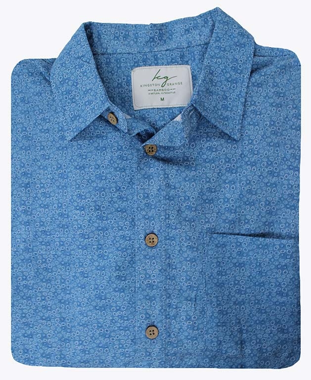 Kingston Grange Shirt S/S Bamboo BrandsMens Yarntons New Zealand