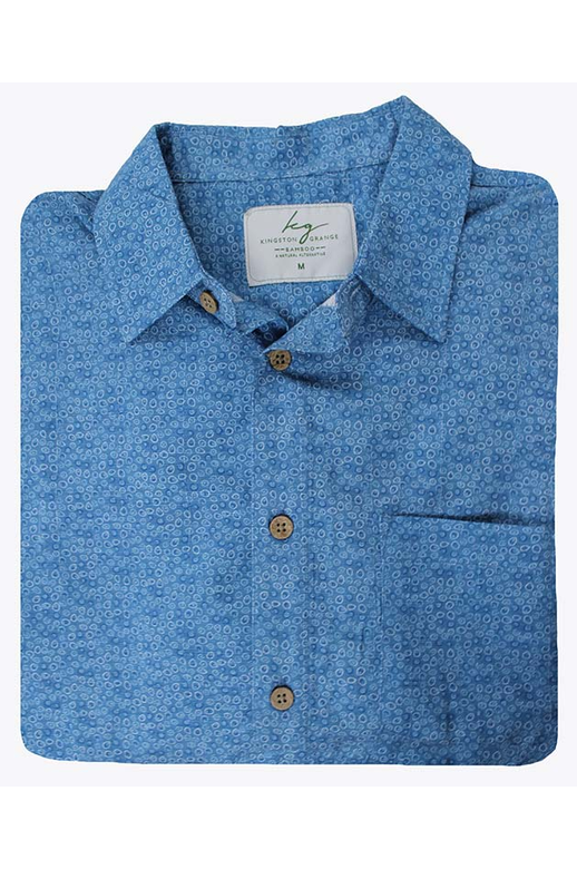 Kingston Grange Shirt S/S Bamboo BrandsMens Yarntons New Zealand