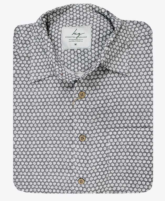 Kingston Grange Shirt S/S Bamboo BrandsMens Yarntons New Zealand’s Trusted Fashion