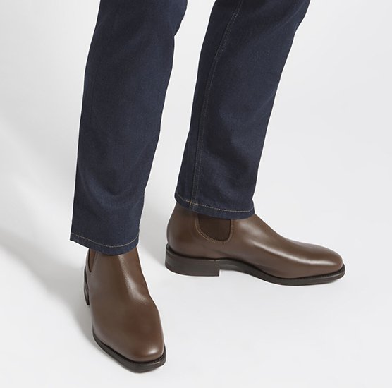 Rum Comfort Craftsman Boots, R.M.Williams Chelsea Boots