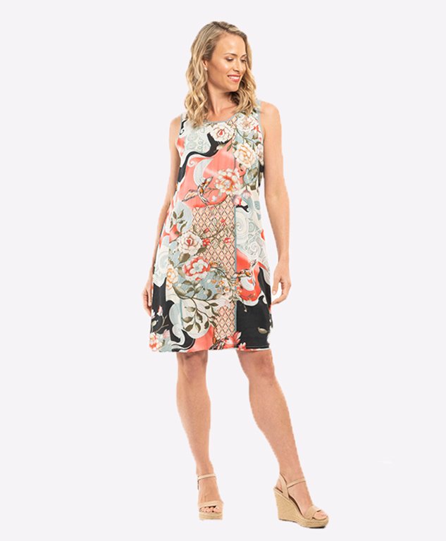 Orientique Dress Hydra Women's Dresses Yarntons Free NZ shipping