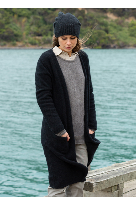 Noble Wilde Womens Longline Coat