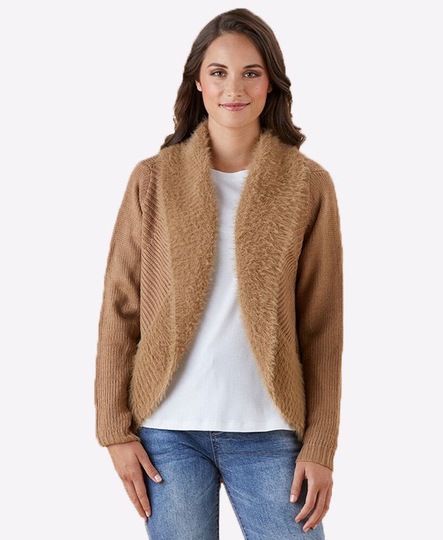 faux cardigan