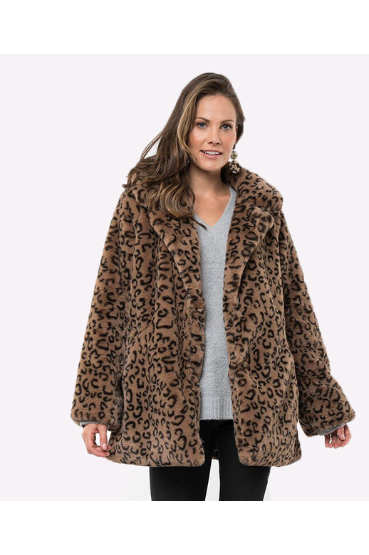 Elm Fur Jacket Luna Brands Ladies, Faux Fur Coat Auckland