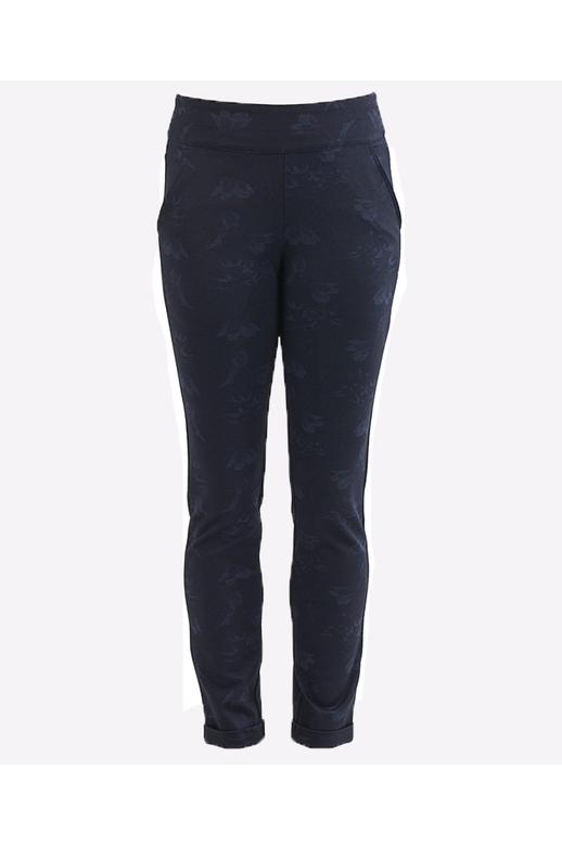 Macjays Pants Ponti Print Cuff