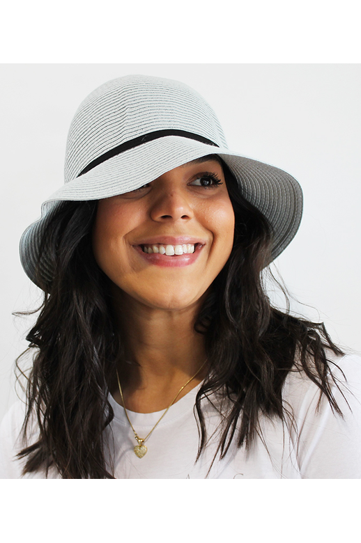 Threadz Hat Mid Brim Straw