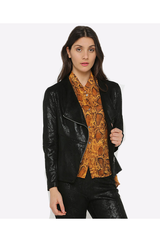 Privilege Jacket Croc Print