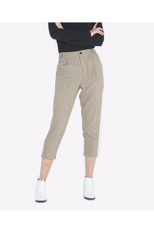 Privilege Pants Tapered Check