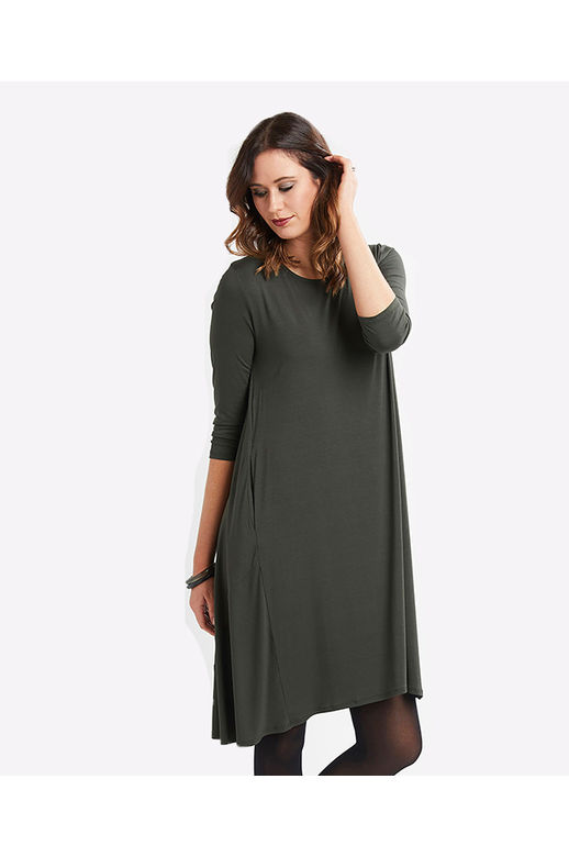 Esplanade Dress Swing Hem