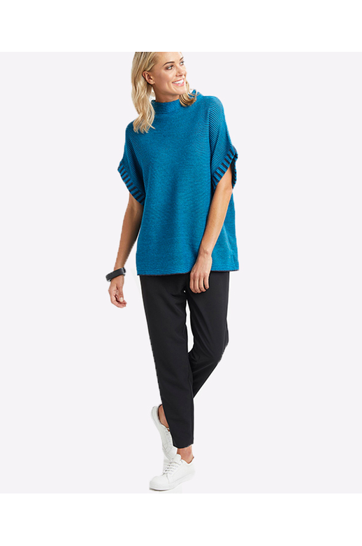 Foil Jumper Oversized Boxy