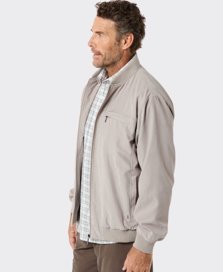 Breakaway Microfibre Bomber Jacket 