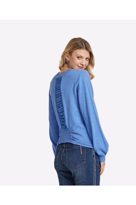 Newport Knit Darcy Cashmere Sheer Back