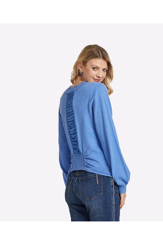 Newport Knit Darcy Cashmere Sheer Back