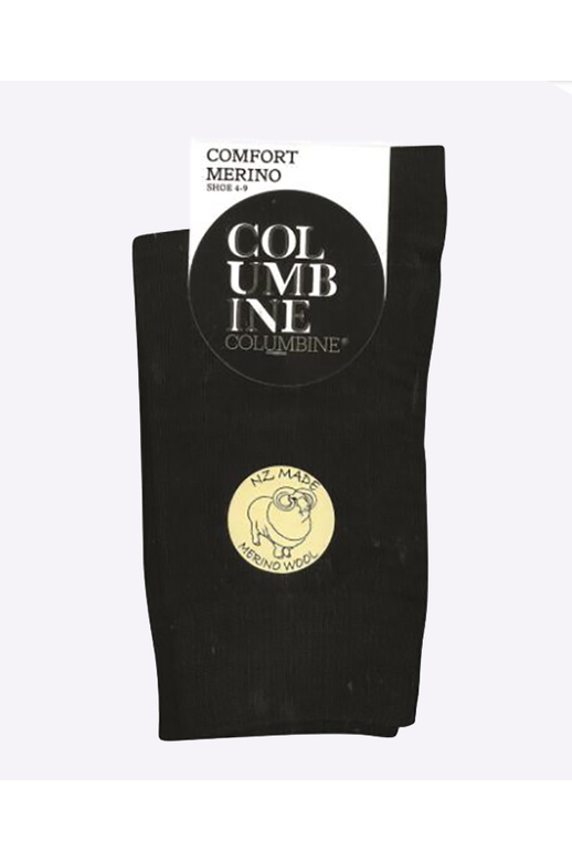 Columbine Comfort Merino Crew Plain