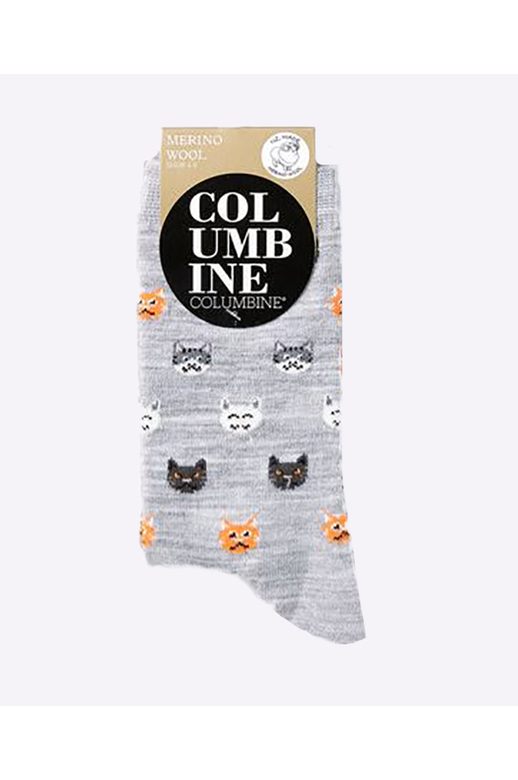Columbine Merino Crew Mini Cat