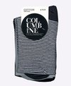Columbine Cotton 3pk Crew Spot Stripe